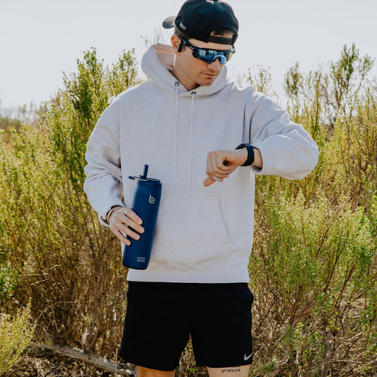 Insulated Water Bottle 950ml(32oz) Straw Lid Sports Gym