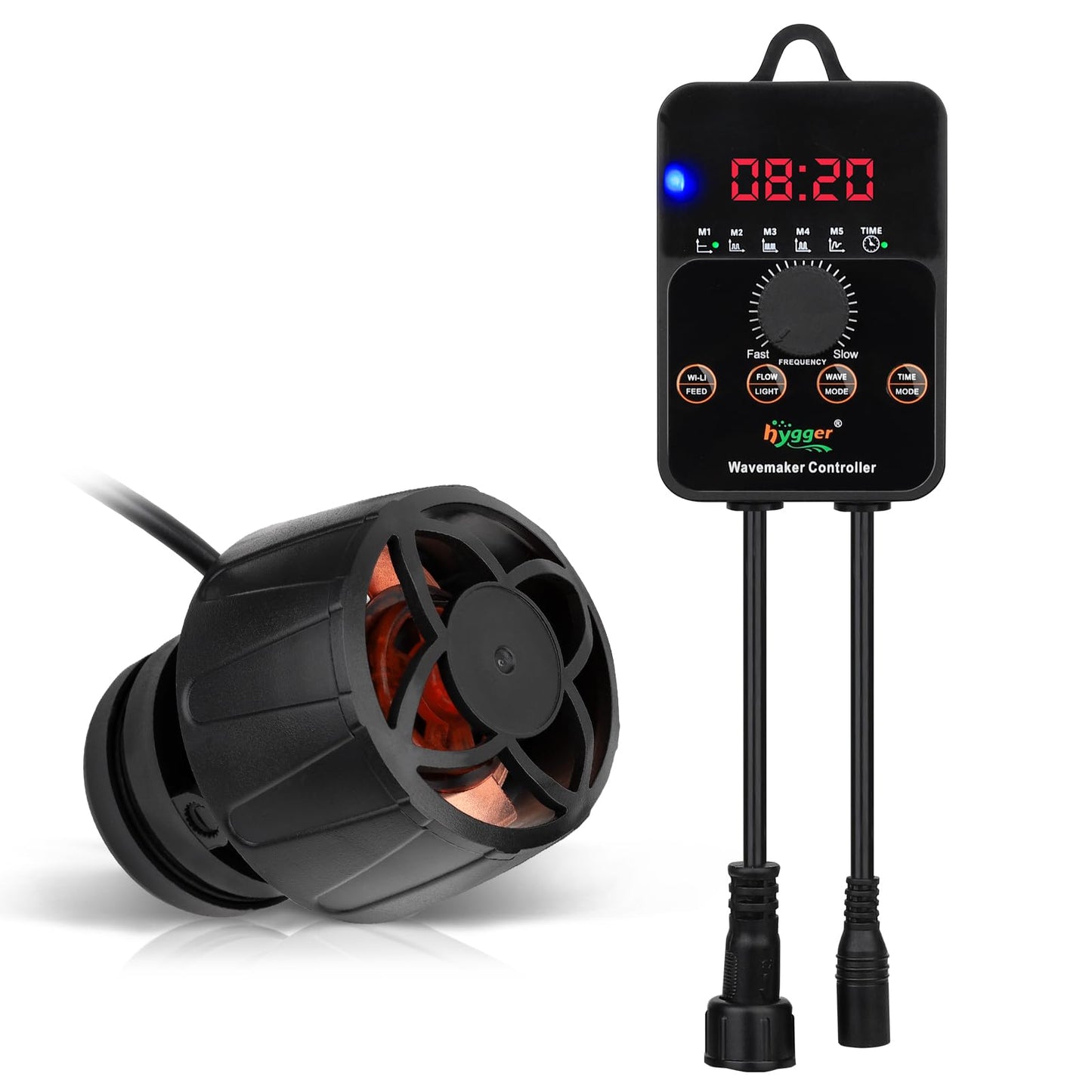 hygger 24/7 Mode Aquarium Wave Maker 6000LPH Fish Tank Wave Maker RRP £52