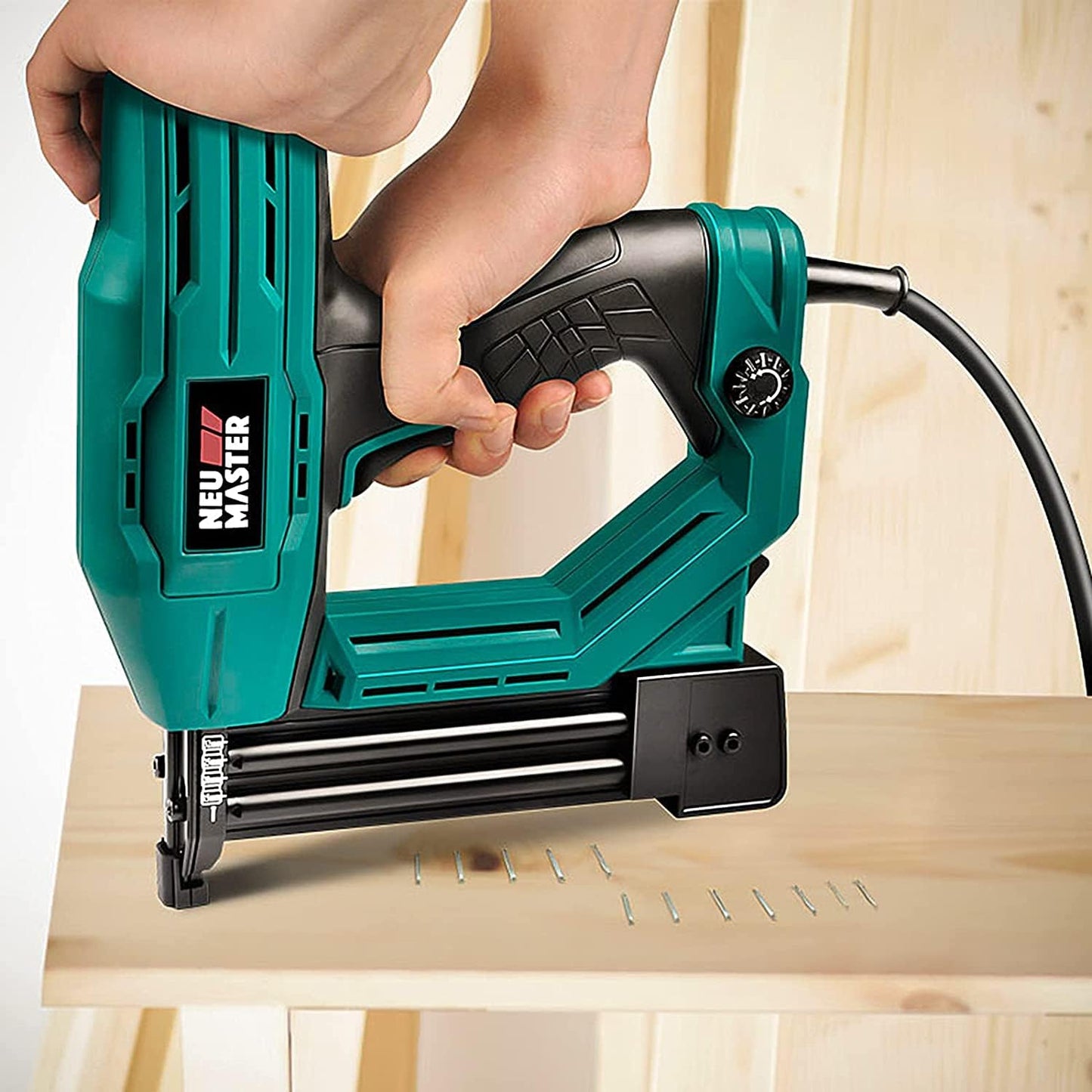 NEU MASTER Electric Brad Nailer NTC0040-AU Electric Nail Gun/Staple RRP £71