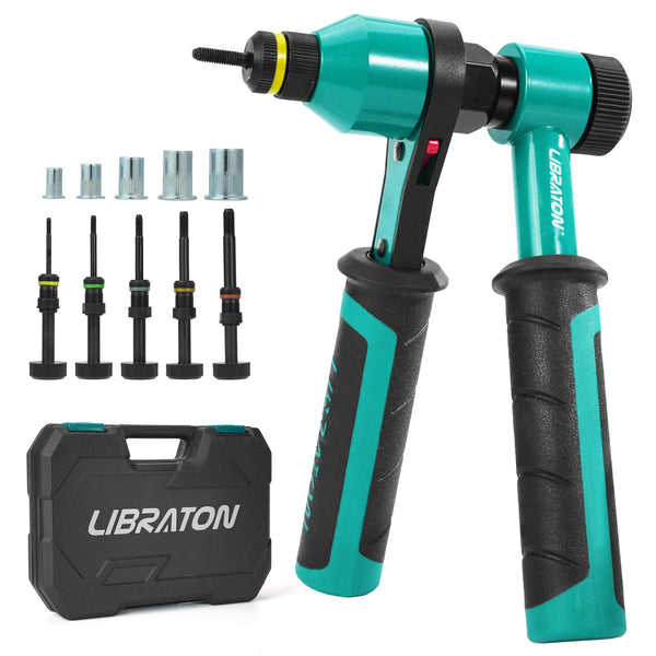 LIBRATON Rivet Nut Tool Rivnut Tool Professional Ratchet Nutsert Tool RRP £66