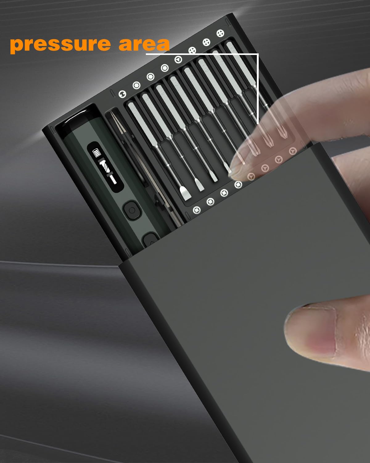 Precision Screwdriver Set MQUPIN 68 in 1 Mini Electric Screwdriver