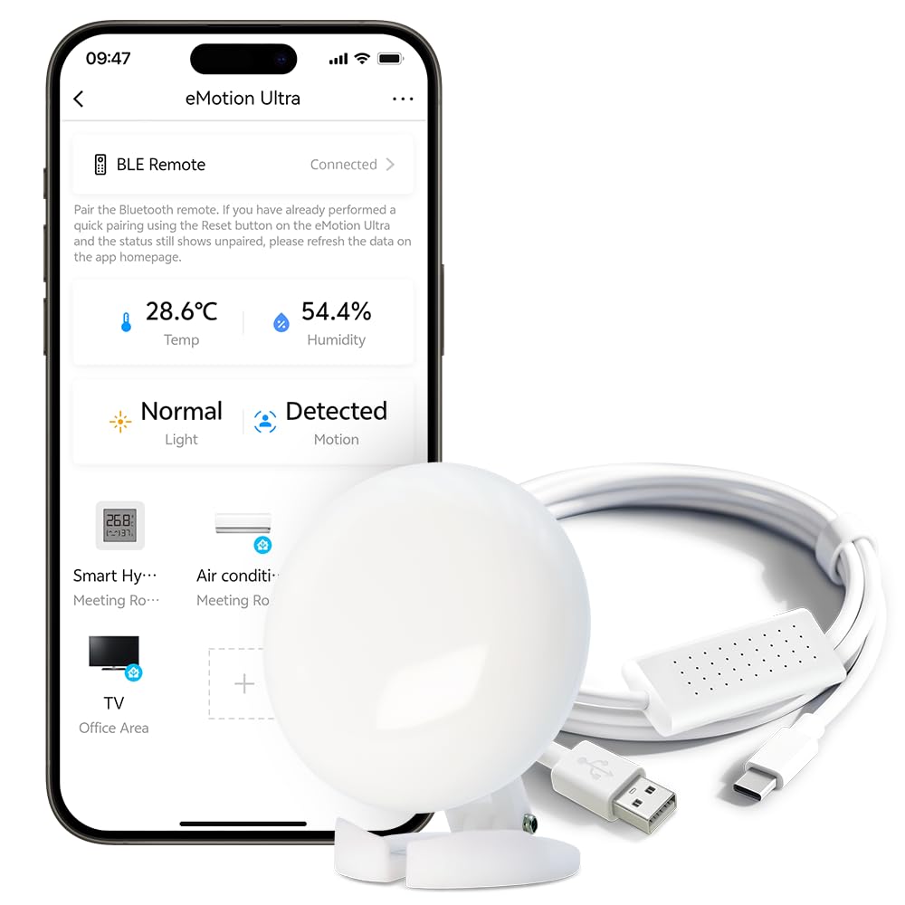 LinknLink eMotion Ultra 60GHz mmWave Radar WiFi Smart Presence Sensor RRP £62