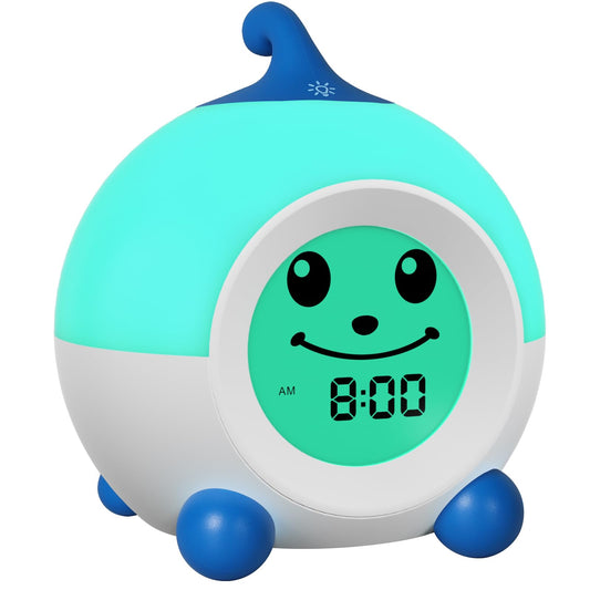 Teach Me Time Kids Alarm Clock Children's Sleep Trainer Emoji