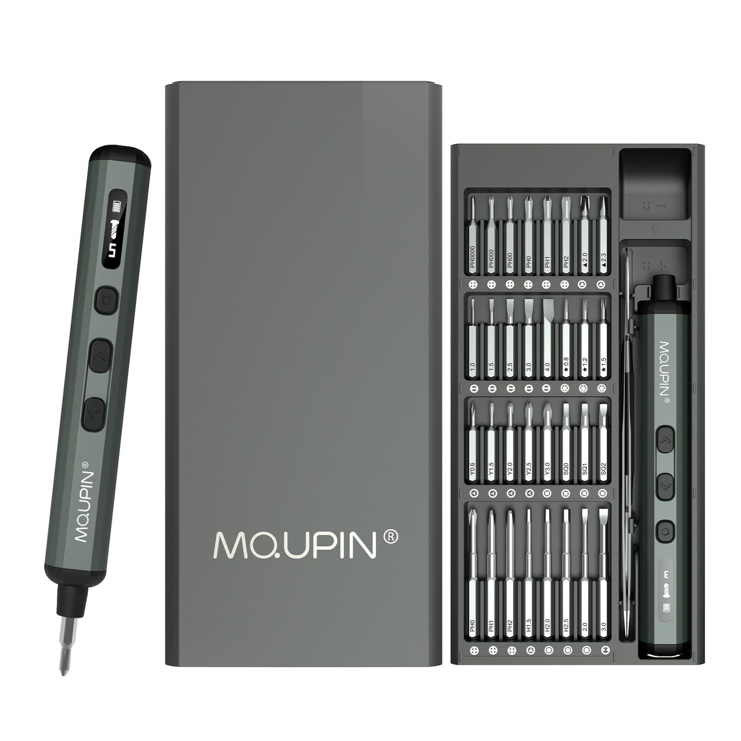 Precision Screwdriver Set MQUPIN 68 in 1 Mini Electric Screwdriver