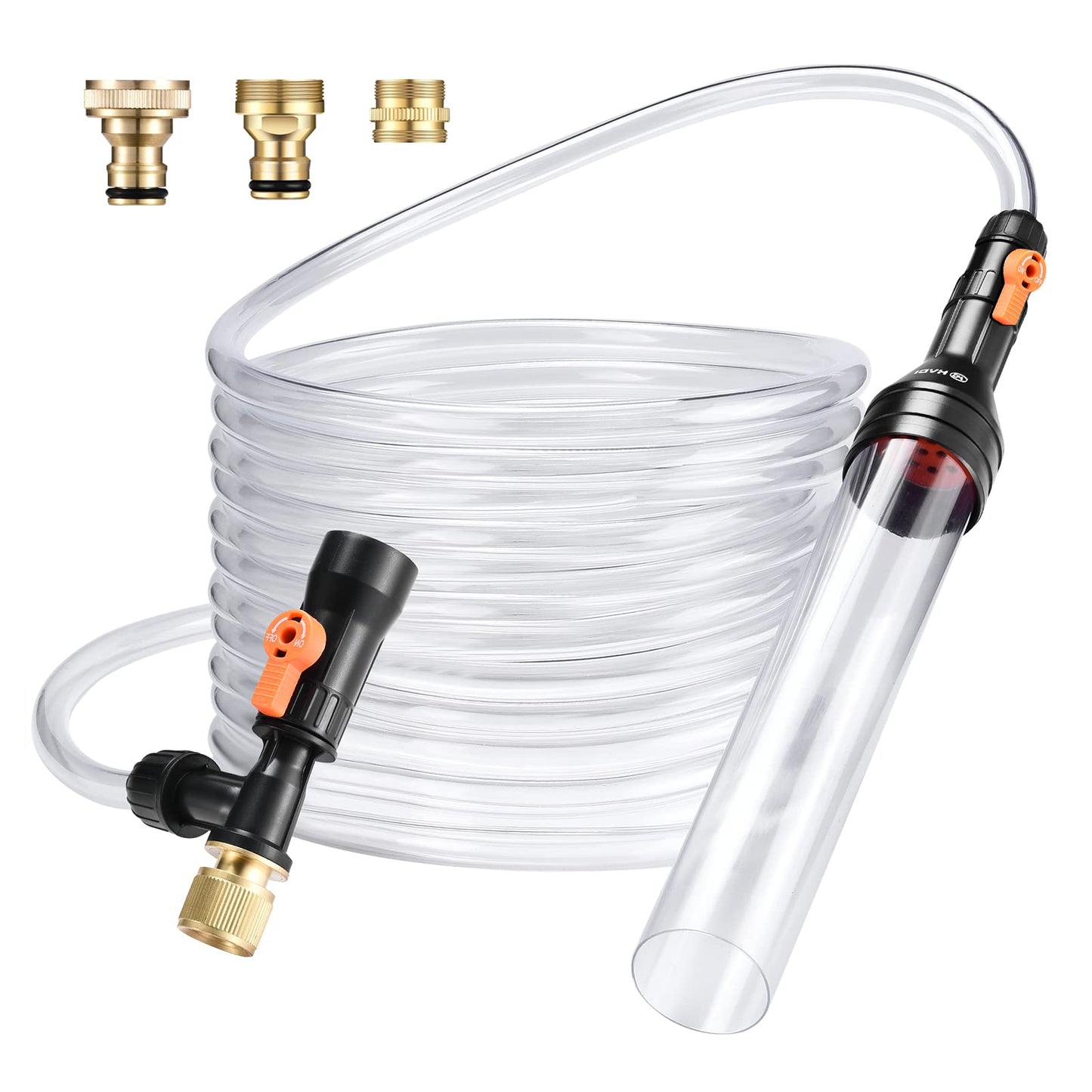 Gravel Vacuum Aquarium Water Changer Siphon Pump – 30ft RRP £36