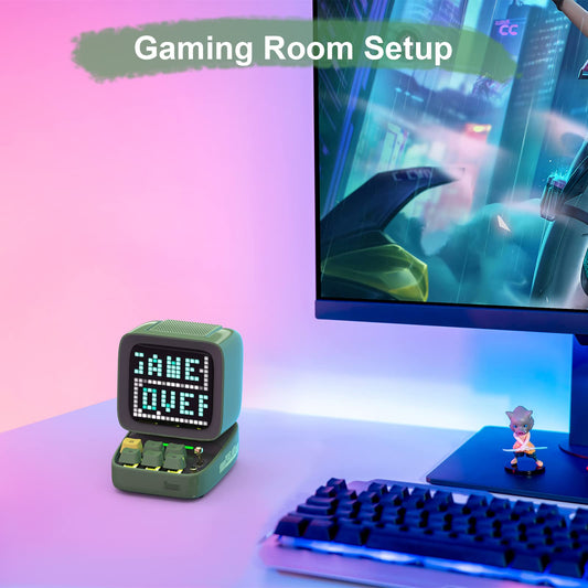 Divoom Ditoo Retro Pixel Art Bluetooth Speaker Programmable RGB Led RRP £81