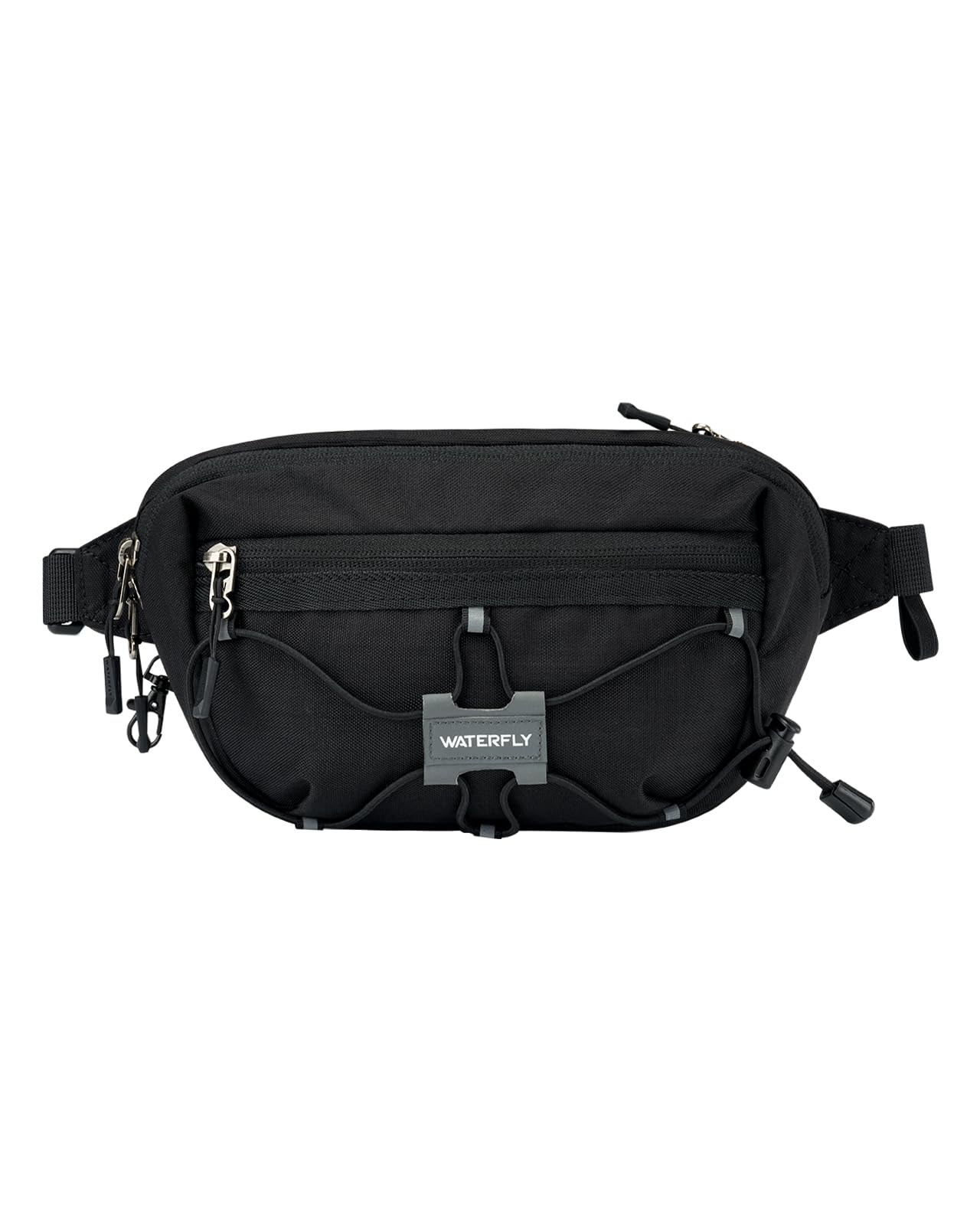 Waist Packs Adjustable Belt Crossbody Chest Bag with RFID Blocking Anti-Theft - Black