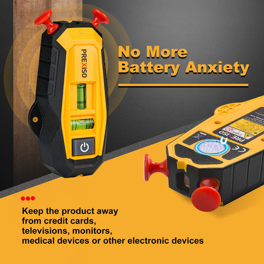 Magnetic Stud Finder Laser Level 2-in-1 Wall Scanner Tool Marking – RRP £20