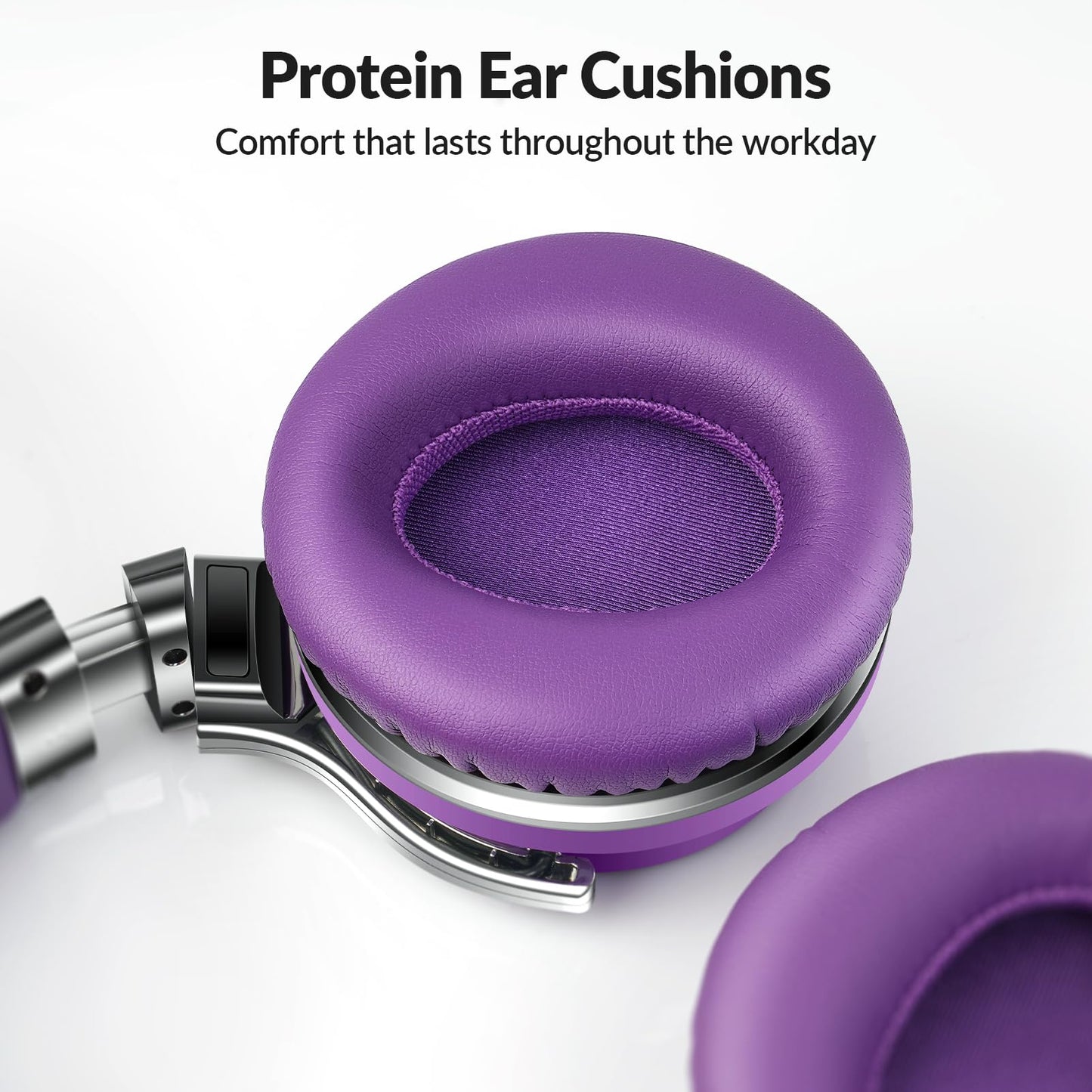 GarageRock E7 Active Noise Cancelling Headphones Bluetooth Headphones RRP £65