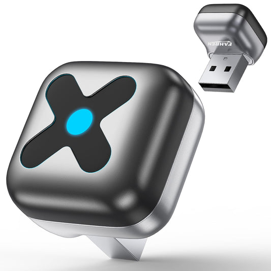 Wireless Android Auto & Carplay Adapter A9 Chip 5.8GHz WiFi