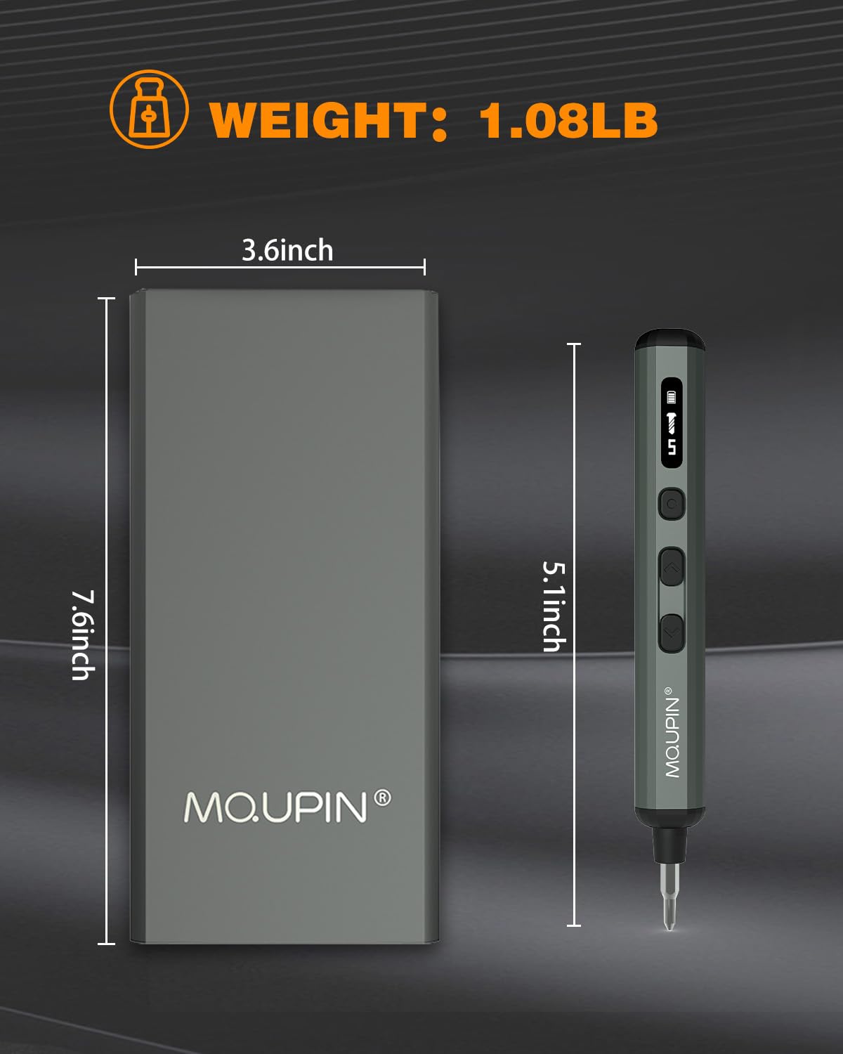Precision Screwdriver Set MQUPIN 68 in 1 Mini Electric Screwdriver