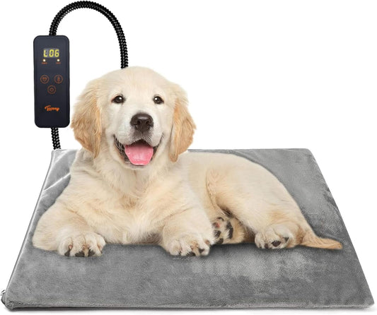 Toozey Dog Heat Pad Electric Heating Mat Adjustable Timer & RRP £34