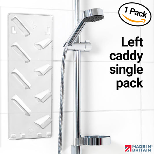 Shower Caddy (2 Pack) - Rustproof No Drilling No Suction