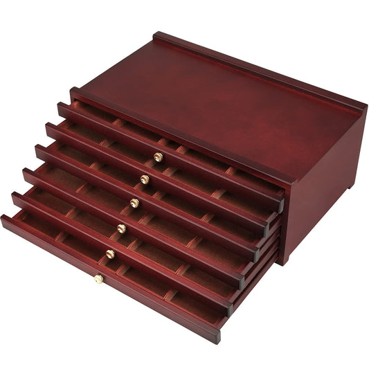 MEEDEN 6-Drawer Beechwood Artist Supply Storage Box Portable Artist RRP £57