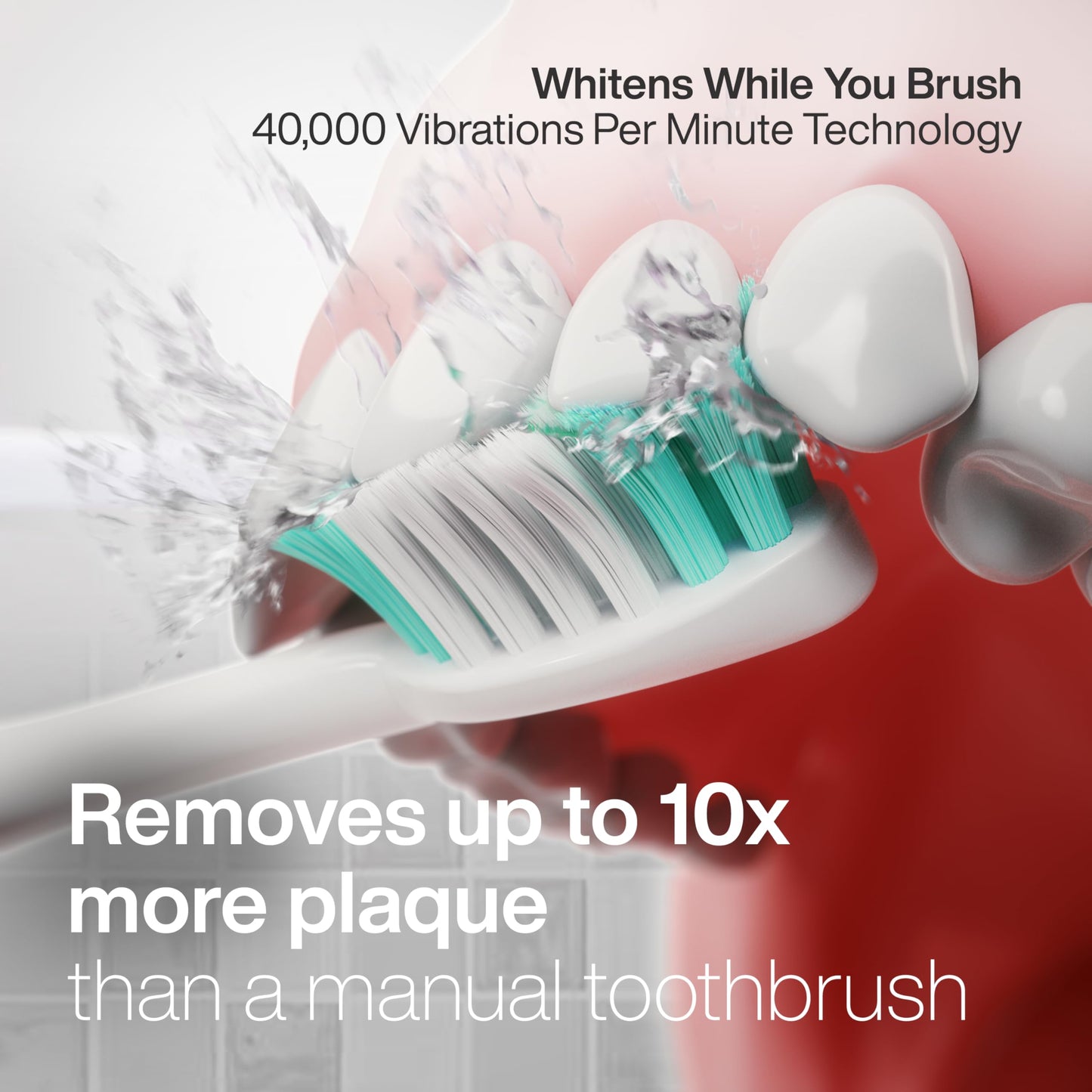 Aquasonic Vibe Series Ultra Whitening Toothbrush ADA Accepted RRP £40
