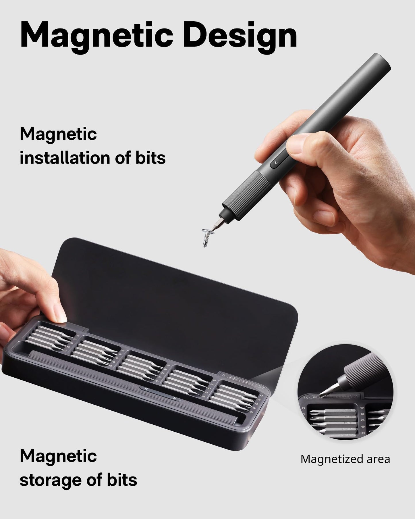 HOTO Electric Precision Screwdriver 25-in-1 Rechargeable Screwdriver RRP £40