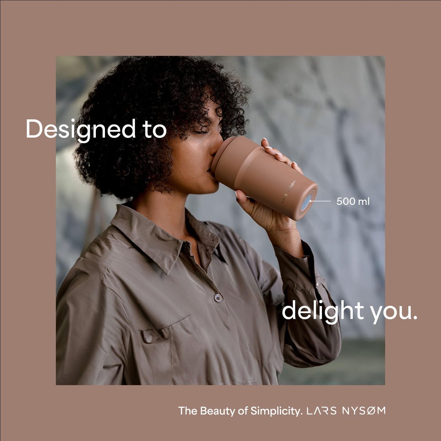 Insulated Travel Coffee Mug 13oz Leak Proof Stainless Steel – Mustard